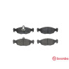 Juego de 4 pastillas de freno BREMBO P 36 017