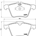 Juego de 4 pastillas de freno BREMBO P 36 019