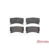 Juego de 4 pastillas de freno BREMBO P 36 024