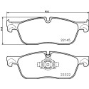 Juego de 4 pastillas de freno BREMBO P 36 035