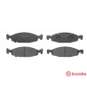 Juego de 4 pastillas de freno BREMBO P 37 005