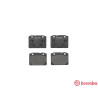 Juego de 4 pastillas de freno BREMBO P 41 001