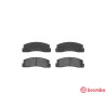 Juego de 4 pastillas de freno BREMBO P 41 005