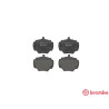 Juego de 4 pastillas de freno BREMBO P 44 001