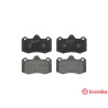 Juego de 4 pastillas de freno BREMBO P 47 001