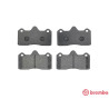 Juego de 4 pastillas de freno BREMBO P 47 002