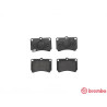 Juego de 4 pastillas de freno BREMBO P 49 007