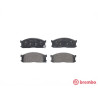 Juego de 4 pastillas de freno BREMBO P 49 010