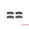 Juego de 4 pastillas de freno BREMBO P 49 025
