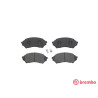 Juego de 4 pastillas de freno BREMBO P 49 027