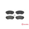 Juego de 4 pastillas de freno BREMBO P 49 028