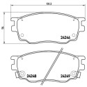Juego de 4 pastillas de freno BREMBO P 49 033