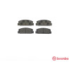 Juego de 4 pastillas de freno BREMBO P 49 036