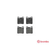 Juego de 4 pastillas de freno BREMBO P 50 017