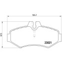 Juego de 4 pastillas de freno BREMBO P 50 020