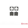 Juego de 4 pastillas de freno BREMBO P 50 025