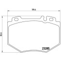 Juego de 4 pastillas de freno BREMBO P 50 048