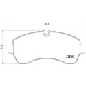 Juego de 4 pastillas de freno BREMBO P 50 059