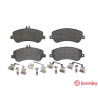 Juego de 4 pastillas de freno BREMBO P 50 086