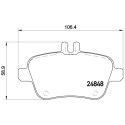 Juego de 4 pastillas de freno BREMBO P 50 091