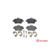 Juego de 4 pastillas de freno BREMBO P 50 091