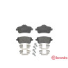 Juego de 4 pastillas de freno BREMBO P 50 099