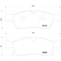 Juego de 4 pastillas de freno BREMBO P 50 109