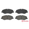 Juego de 4 pastillas de freno BREMBO P 50 129