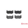 Juego de 4 pastillas de freno BREMBO P 52 018
