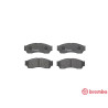 Juego de 4 pastillas de freno BREMBO P 52 019