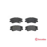 Juego de 4 pastillas de freno BREMBO P 54 008