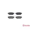 Juego de 4 pastillas de freno BREMBO P 54 016