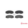 Juego de 4 pastillas de freno BREMBO P 54 020