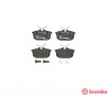 Juego de 4 pastillas de freno BREMBO P 54 023