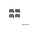 Juego de 4 pastillas de freno BREMBO P 54 026