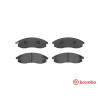 Juego de 4 pastillas de freno BREMBO P 54 037
