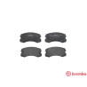 Juego de 4 pastillas de freno BREMBO P 54 041
