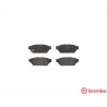 Juego de 4 pastillas de freno BREMBO P 54 053