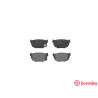 Juego de 4 pastillas de freno BREMBO P 56 010