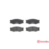 Juego de 4 pastillas de freno BREMBO P 56 014