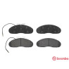 Juego de 4 pastillas de freno BREMBO P 56 019