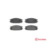 Juego de 4 pastillas de freno BREMBO P 56 020
