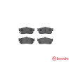 Juego de 4 pastillas de freno BREMBO P 56 029