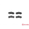 Juego de 4 pastillas de freno BREMBO P 56 035