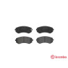 Juego de 4 pastillas de freno BREMBO P 56 039