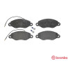 Juego de 4 pastillas de freno BREMBO P 56 042