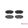 Juego de 4 pastillas de freno BREMBO P 56 045