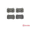 Juego de 4 pastillas de freno BREMBO P 56 047