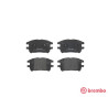 Juego de 4 pastillas de freno BREMBO P 56 050
