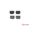 Juego de 4 pastillas de freno BREMBO P 56 054